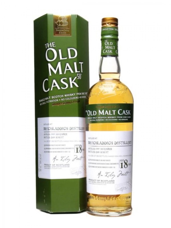 Bruichladdich 1989 18 Year Old Douglas Laing Old Malt Cask