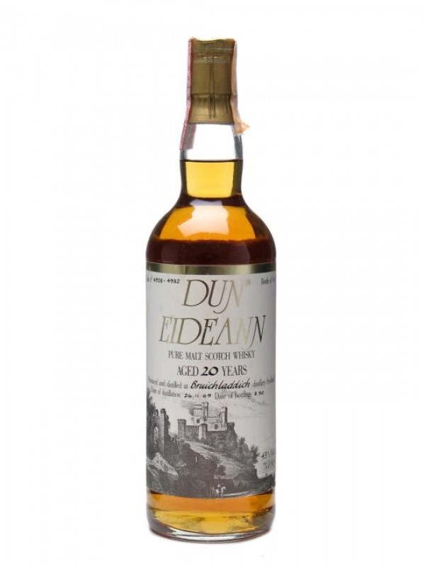 Bruichladdich 1969 20 Year Old Casks #4928 4932 Dun Eideann