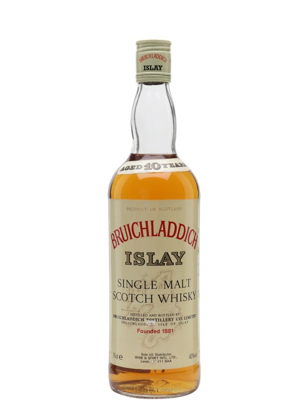 Bruichladdich 10 Year Old Bottled 1980's