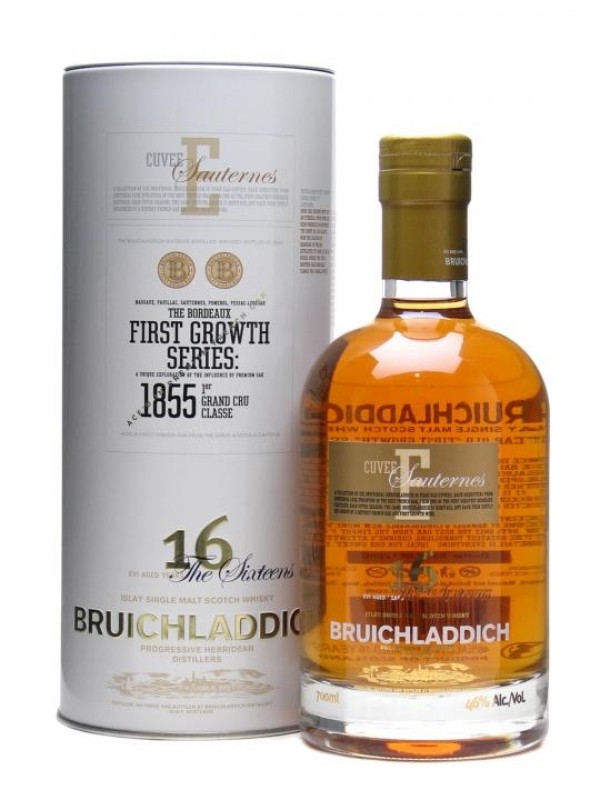 Bruichladdich 16 Year Old First Growth Sauternes Finish