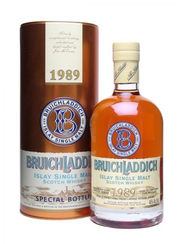 Bruichladdich 1989 18 Year Old Kosher Wine Finish