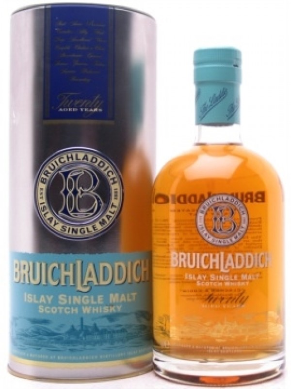 Bruichladdich 20 Year Old Screen Printed Label
