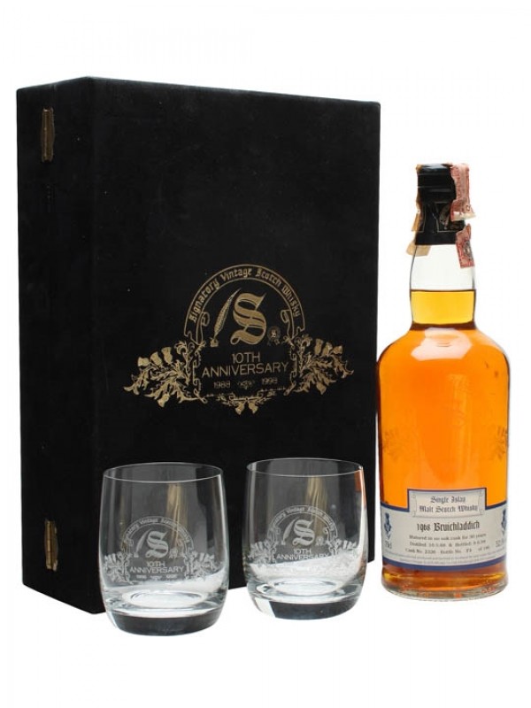 Bruichladdich 1968 30 Year Old 10th Anniversary Signatory