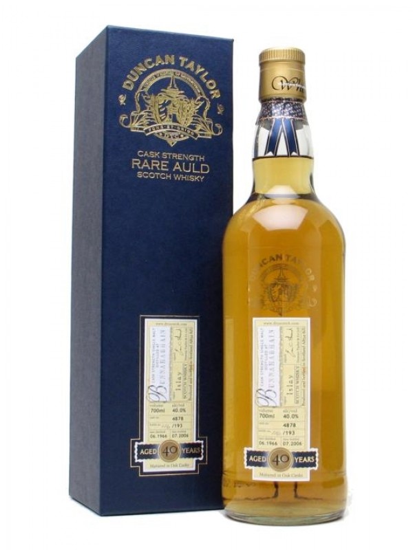 Bunnahabhain 1966 40 Year Old Duncan Taylor