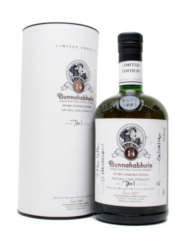 Bunnahabhain 14 Year Old Pedro Ximenez Finish