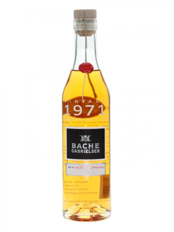 Bache Gabrielsen 1971 Borderies Cognac Half Bottle