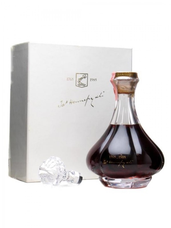 Jas Hennessy 1765 1985 Cognac Baccarat Decanter