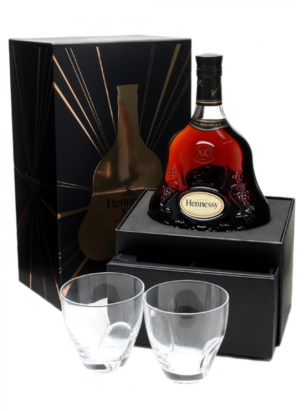 Hennessy XO Cognac 2 Glass Pack