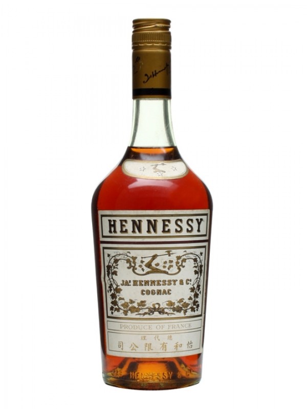 Hennessy 3 Star Cognac Bottled 1980s