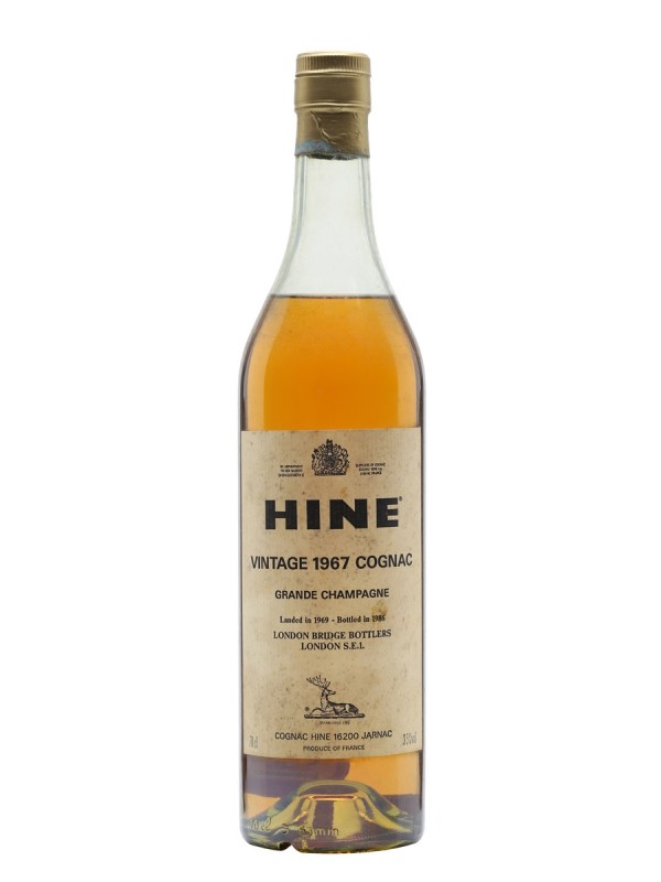 Hine 1967 Grande Champagne Early Landed Cognac