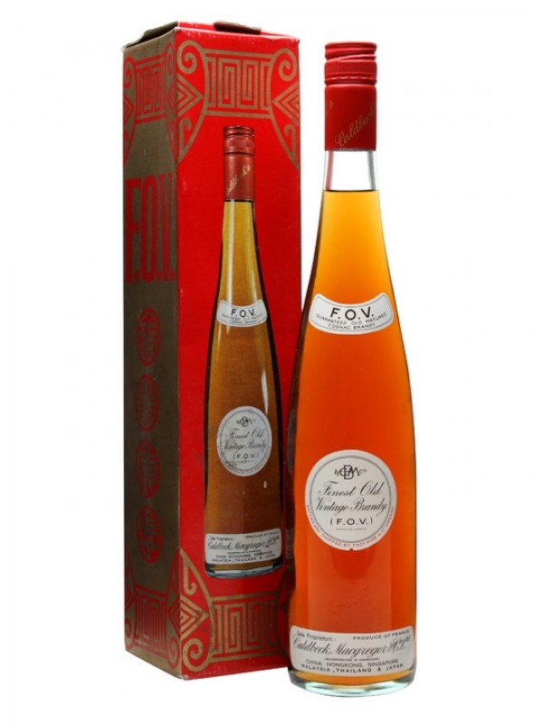Hine F.O.V Cognac Bottled 1970s