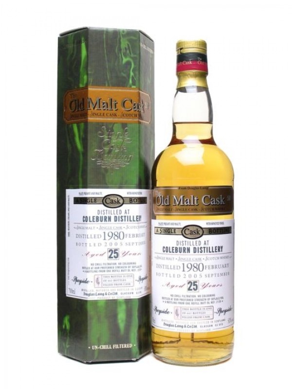Coleburn 1980 25 Year Old Old Malt Cask #2128 Douglas Laing