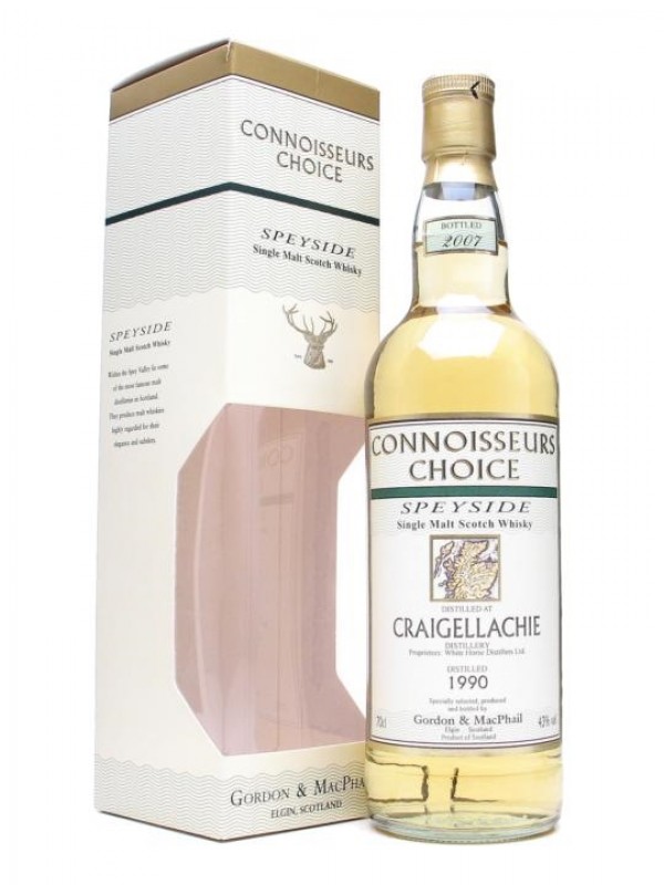 Craigellachie 1990 Connoisseurs Choice Gordon & Macphail