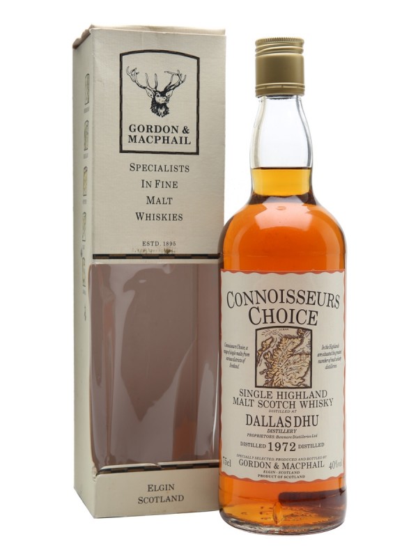 Dallas Dhu 1972 Connoisseurs Choice Gordon & Macphail