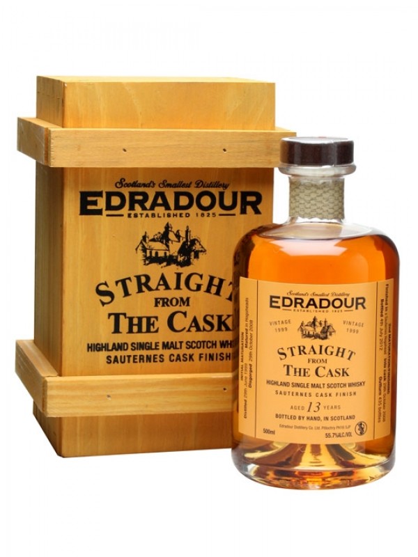 Edradour 1999 13 Year Old Sauternes Finish Straight From The Cask