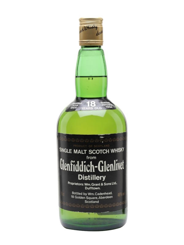 Glenfiddich 1965 18 Year Old Cadenhead's