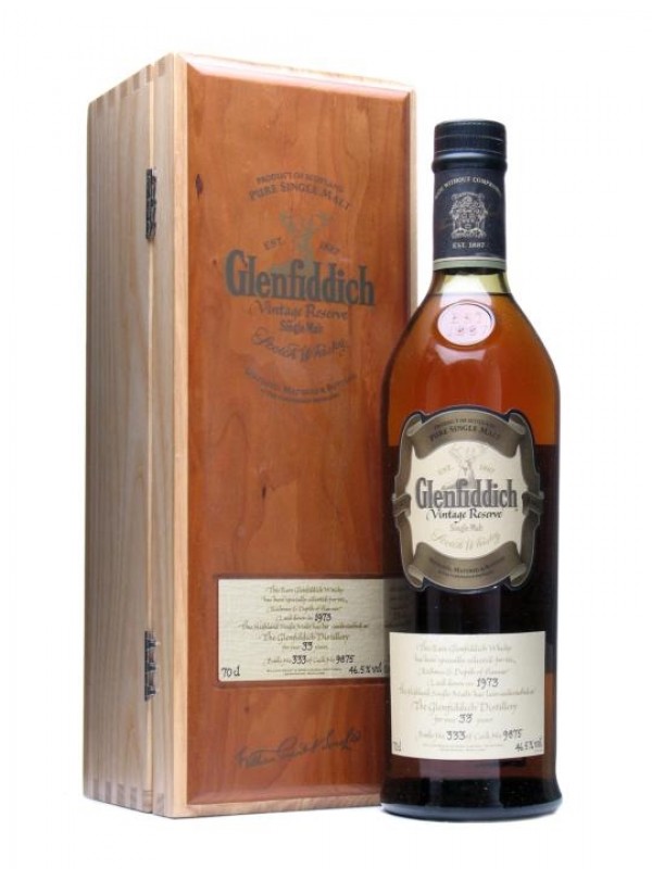 Glenfiddich 1973 33 Year Old Cask# 9875