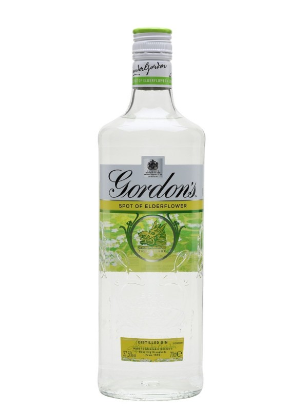 Gordon's Gin With A Spot Of Elderflower