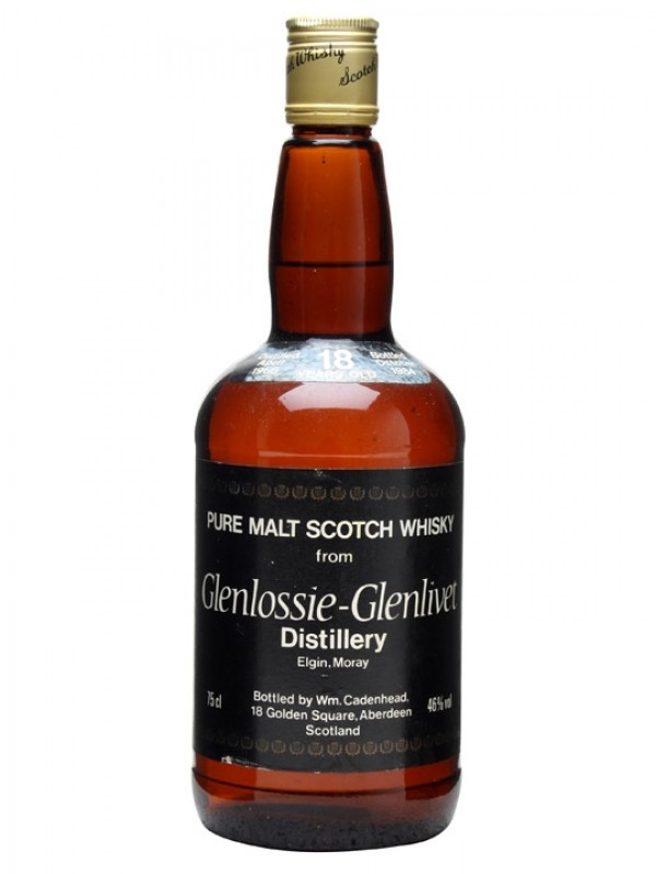 Glenlossie Glenlivet 1966 18 Year Old Cadenhead's