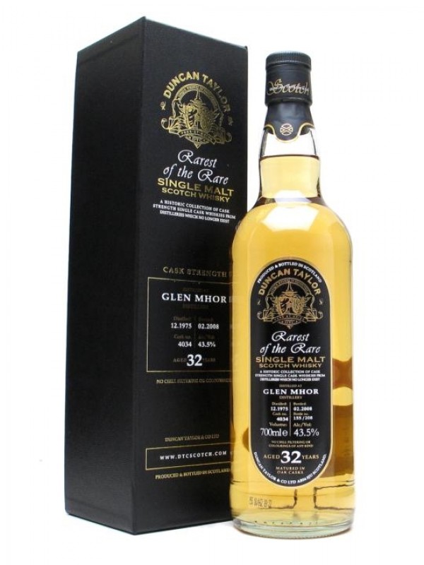 Glen Mhor 1975 32 Year Old Cask #4034 Duncan Taylor Rarest of the Rare