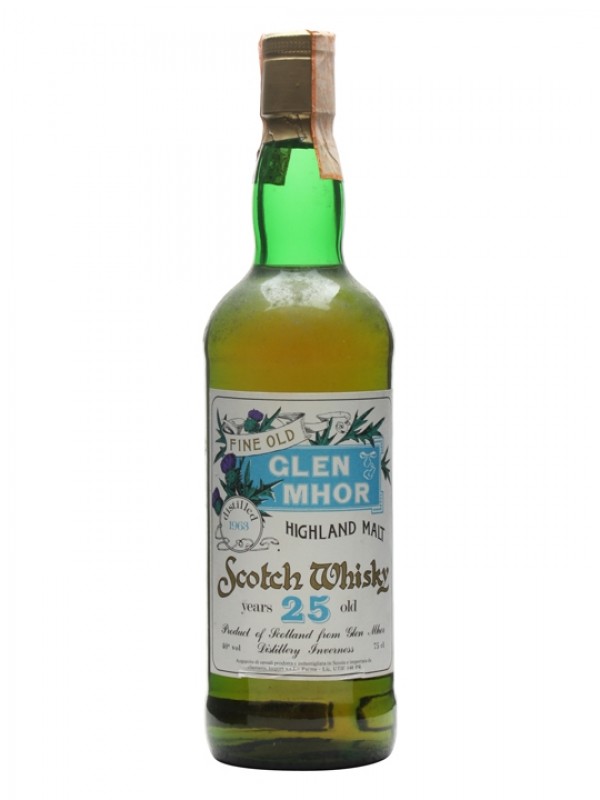 Glen Mhor 1963 25 Year Old Sestante