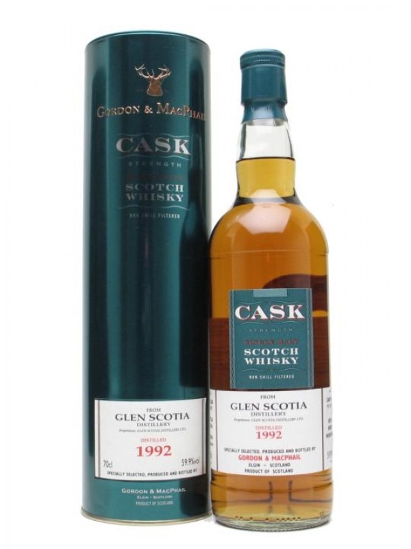Glen Scotia 1992 Cask Strength Gordon & Macphail