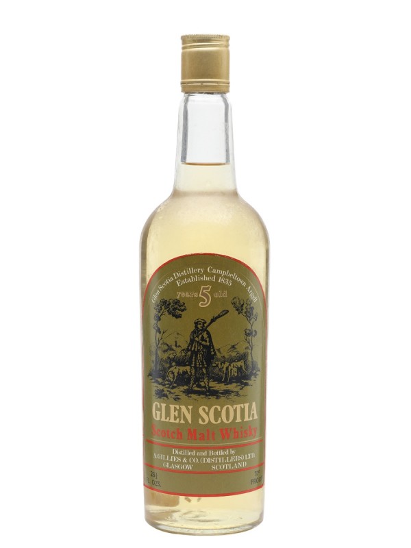 Glen Scotia 5 Year Old Bottled 1970's 75cl