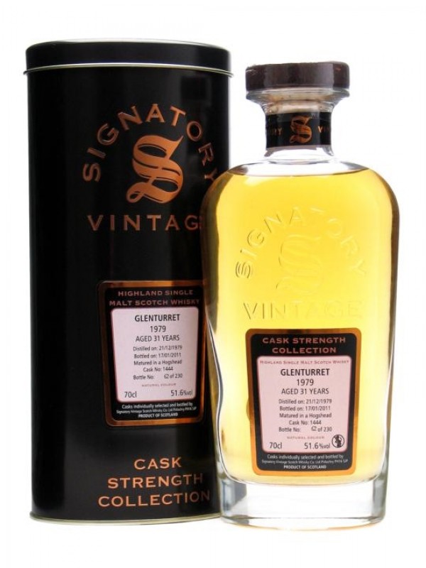 Glenturret 1979 31 Year Old Cask #1444 Signatory Cask Strength Collection