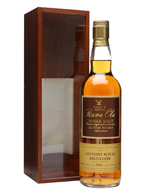 Glenury Royal 1984 Bottled 2007 Gordon & Macphail Rare Old