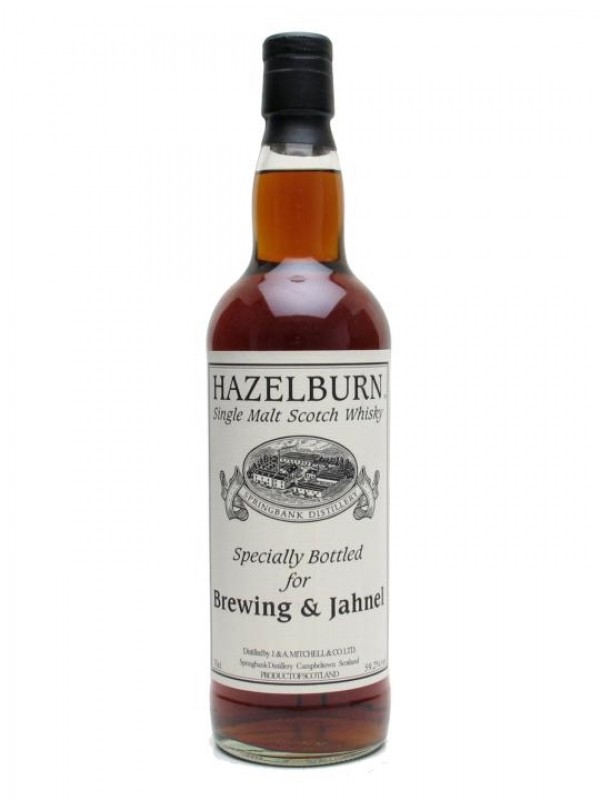Hazelburn Special Bottling for Brewing & Jahnel