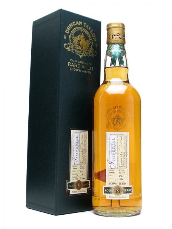 Imperial 1990 18 Year Old Cask #358 Duncan Taylor