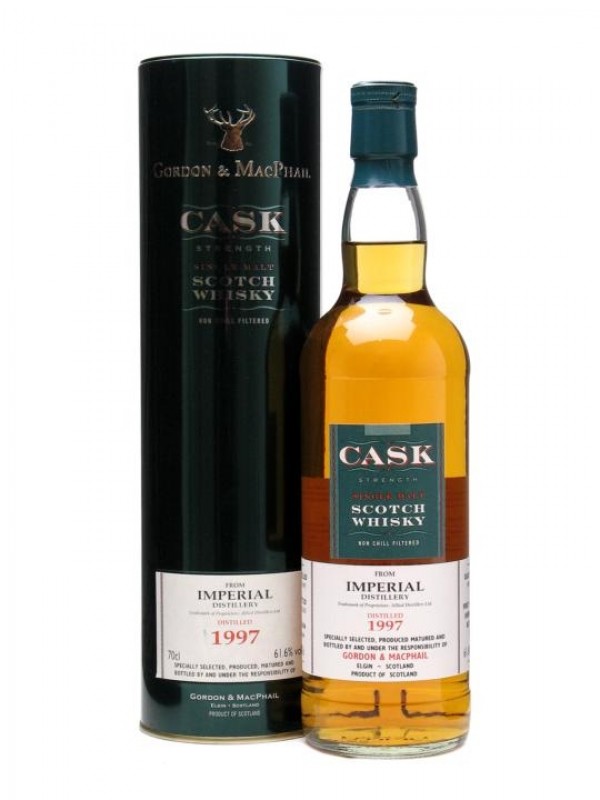Imperial 1997 First Fill Sherry Cask Gordon & Macphail Cask Strength Collection
