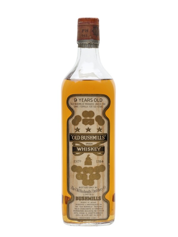 Old Bushmills 9 Year Old / Bottled 1960s