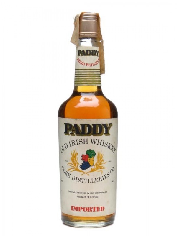 Paddy Bottled 1980s Imported