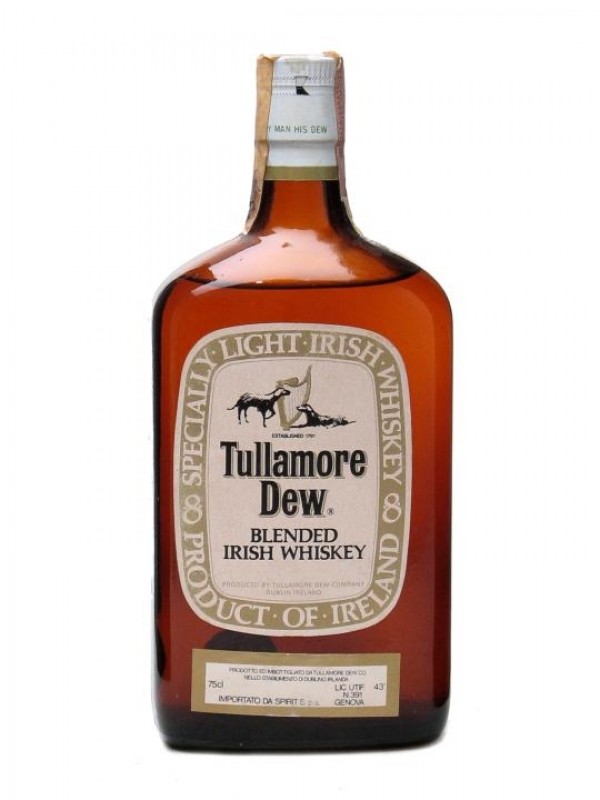 Tullamore Dew Specially Light Bottled 1980s