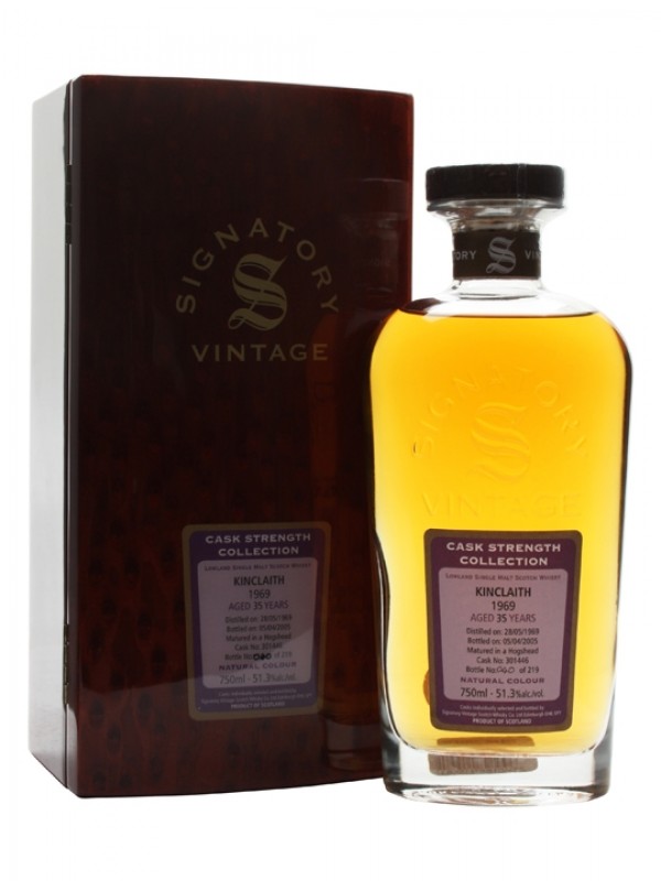 Kinclaith 1969 35 Year Old Cask #301446 Signatory