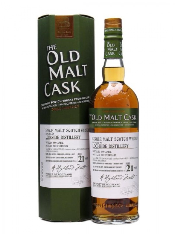 Lochside 1989 21 Year Old Old Malt Cask #6953 Douglas Laing