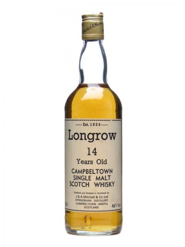 Longrow 14 Year Old Bottled 1980's