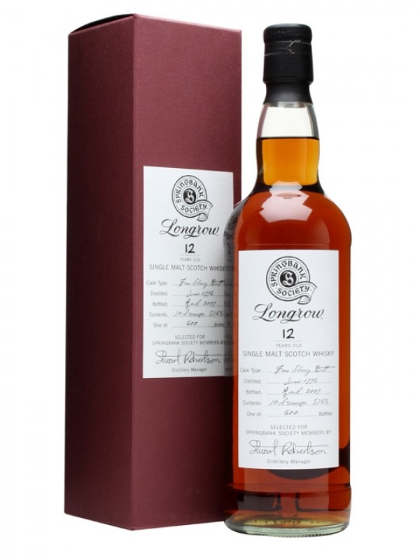 Longrow 1996 12 Year Old Fino Sherry Butt