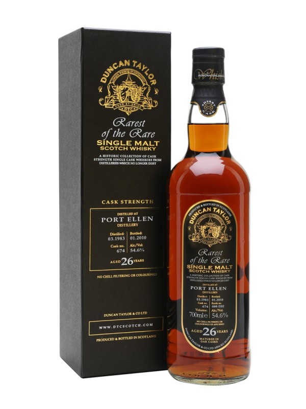 Port Ellen 1983 26 Year Old Sherry Cask #674 Duncan Taylor Rarest of the Rare