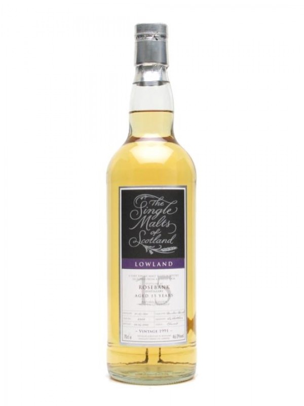 Rosebank 1991 15 Year Old Single Malts of Scotland