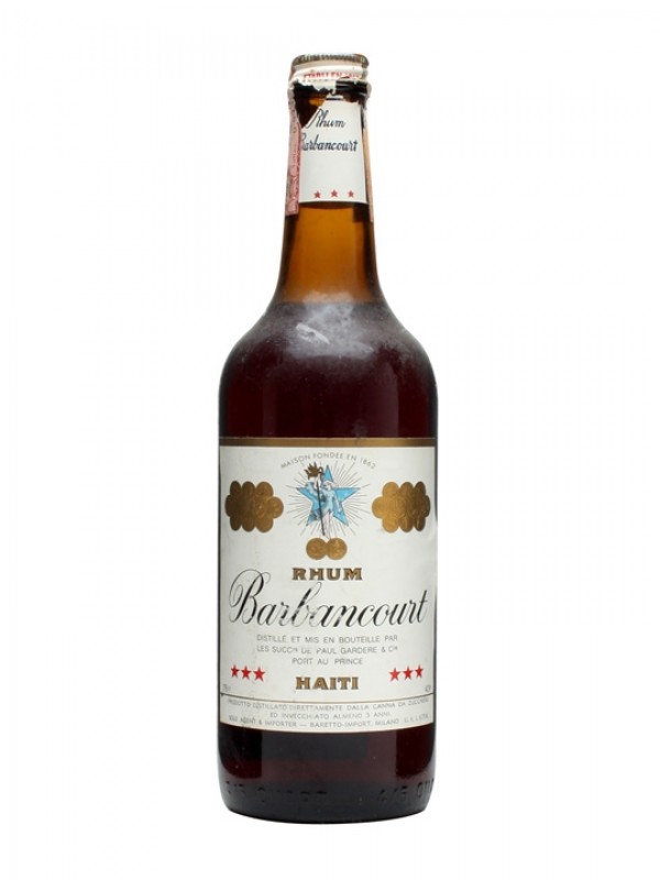 Barbancourt 3 Star Rum Bot 1960's