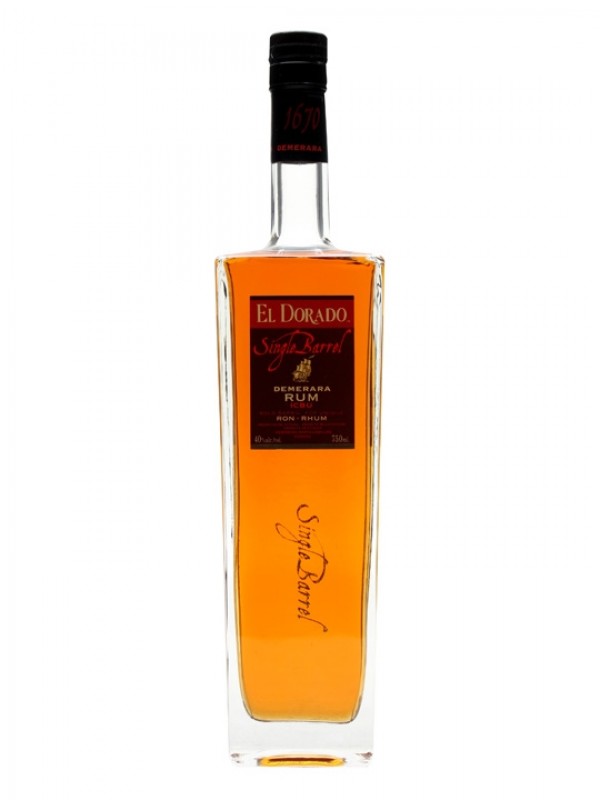 El Dorado Single Barrel Rum Uitvlugt
