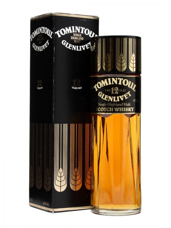 Tomintoul Glenlivet 12 Year Old Bottled 1980s