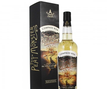 Compass Box, The Peat Monster (The Painting Label)